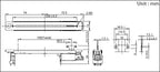 1 pcs for Japan ALPS electric faderRSA0N11M9A0J for LS9 M7CL DM1000 DM200 mixer potentiometer / motor-driven master fader