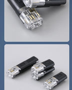 Electrical Wire Terminal No Stripping Quick Cable Connectors Dual Line Interconnection Detachable Safety Electric Wire Connector