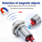 OMCH Hall Switch NJK-5002 Proximity Inductive Magnetic Pole Sensor M8/M12 Normally Open/Closed 24V Hall Effect Proximity Sensor