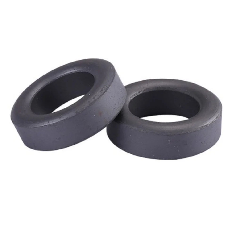FT240-43 Circular Iron Core Ferrite Bead Ring RF Ferrite Ring DIY Choke Balun Shortwave Antenna Balun Ring 6*3.5*1.3 Cm
