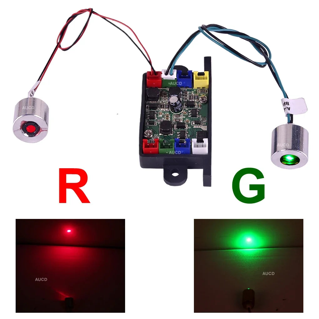Φ18mm/0.7" Red-100mW Blue-150mW Green-60mW RGB Laser Diode Drivers For Gunsight Disco DJ Party Projector Stage Lights DPSS Part