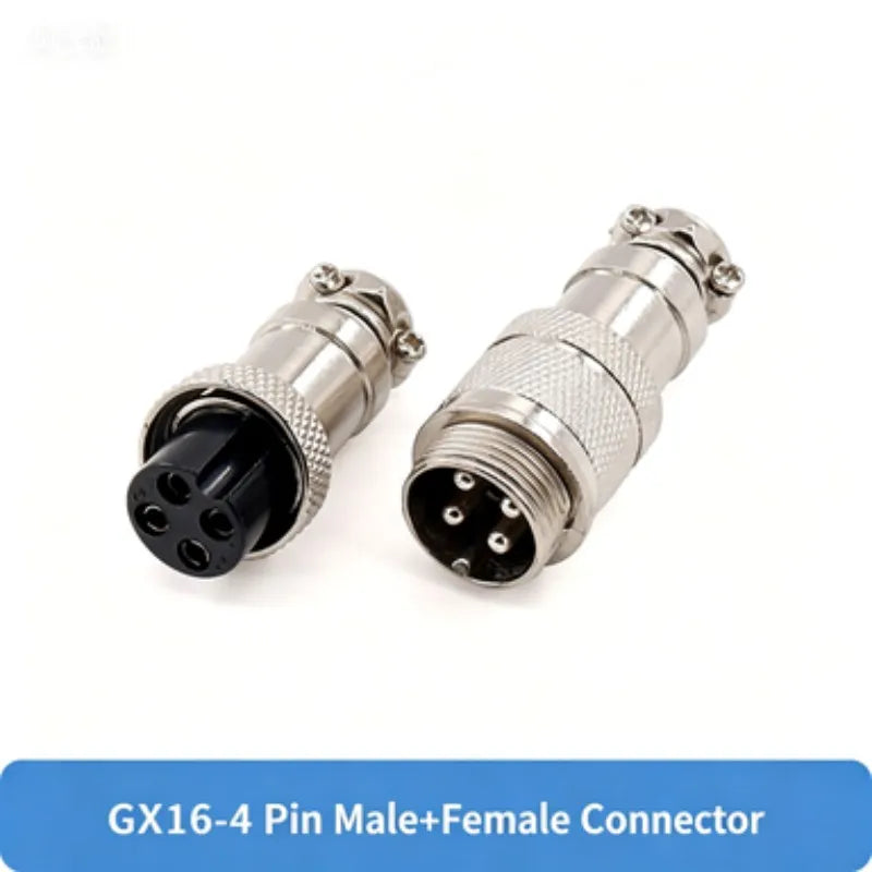 5Set/lot GX16 2/3/4/5/6/7/8/9/10 Pin Male + Female 16mm L88-93 Circular Aviation Socket Plug Wire Panel Connector