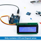 2004 LCD Screen Display Module 2004A 20x4 White Character Blue Backlight DC 5V
