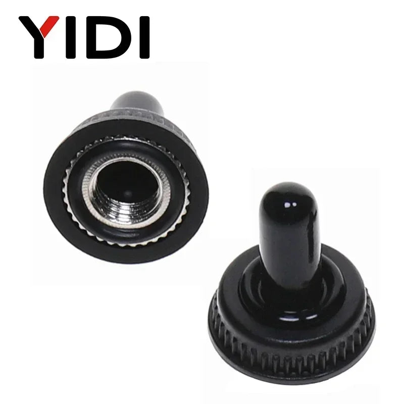 5pcs 10pcs MTS-102 103 MTS-202 203 Toggle Switch 6A 125VAC on on SPDT 6mm Mini Switch DPDT on off on Waterproof Cap