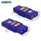 QS8-S/QS8-S+ High-Current Anti-Sparking QS8 to XT90 Adapter, Drone Lithium Battery Connector, Electric Vehicle Charging Plug