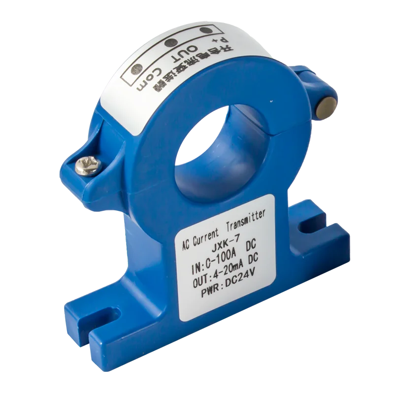 AC/DC Current Transmitter 4-20MA 0-10V RS485 Current Sensor Hall Current Transducer 0-100A 0-200A Current Transducer Transmitter