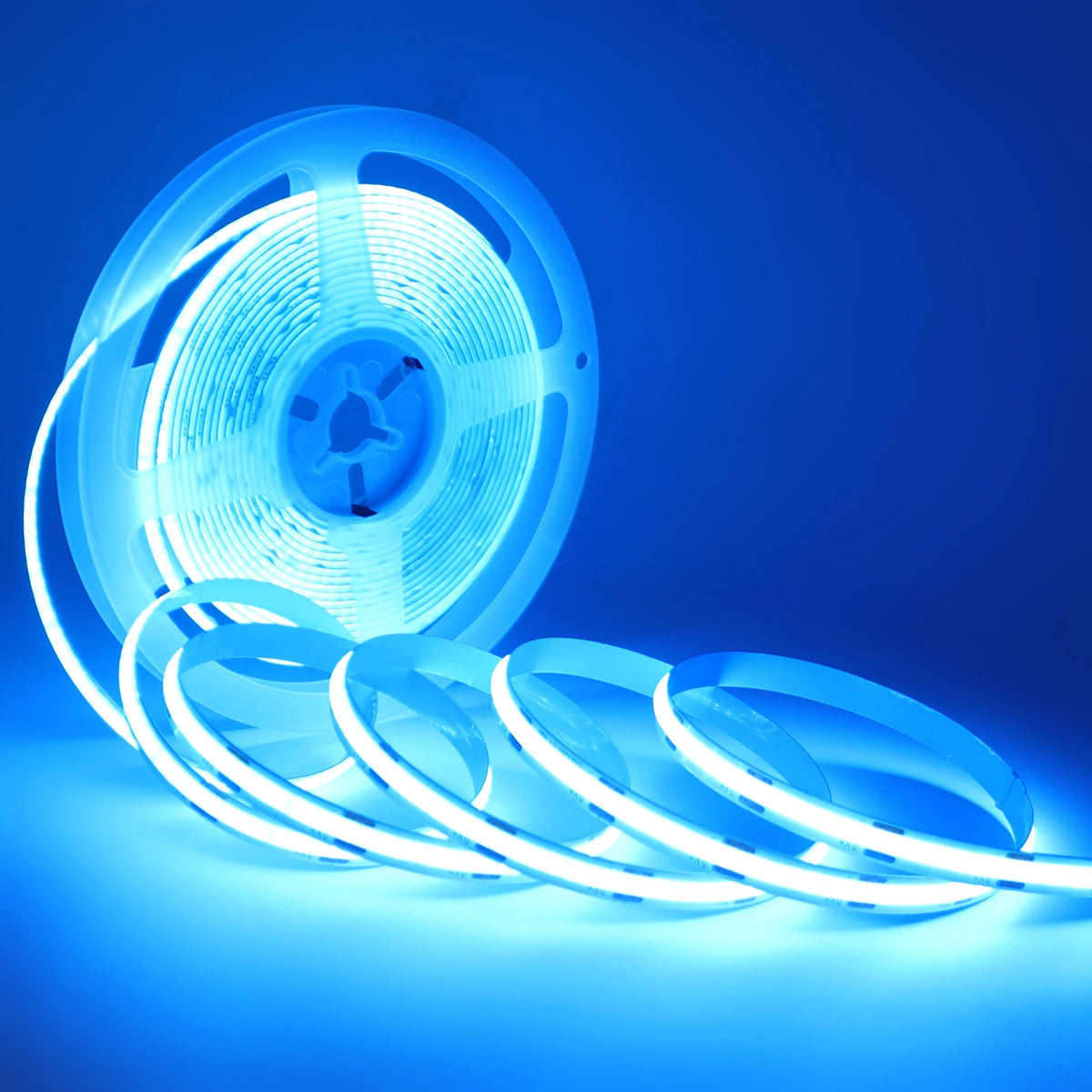 DC 5V USB COB Strip Width 8MM Flexible LED Strip Cabinet Light Lamp Home Decor TV Backlight Pink/Red/White/Ice Blue/Yellow/Green