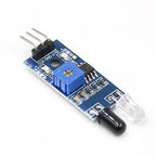 10/20/50/100PcsSmart Car Obstacle Avoidance Sensor Module Infrared Pair Tube Module Photoelectric Reflection Sensor