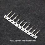 200pcs Electronic Wire Pressing Terminals, XH2.54 PH2.0 CH3.96 VH3.96 KF2510 Dupont SM ZH1.5 JST SH1.0 Connectors Metal Pins