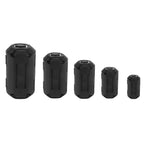 50/22pcs Clip-on Ferrite Ring Core Bead Choke RFI EMI Noise Suppressor Cable Clips for USB Audio Video & Power Cord