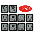6-10PCS Mini LCD Digital Thermometer Hygrometer Indoor Room Temperature Humidity Meter Sensor Gauge Weather Station