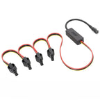 DC 5525 To SATA IDE Hard Drive Power Supply Cable DC 12V To 4Pin Molex/ SATA Hard Drive Cable Step-down Voltage Regulator
