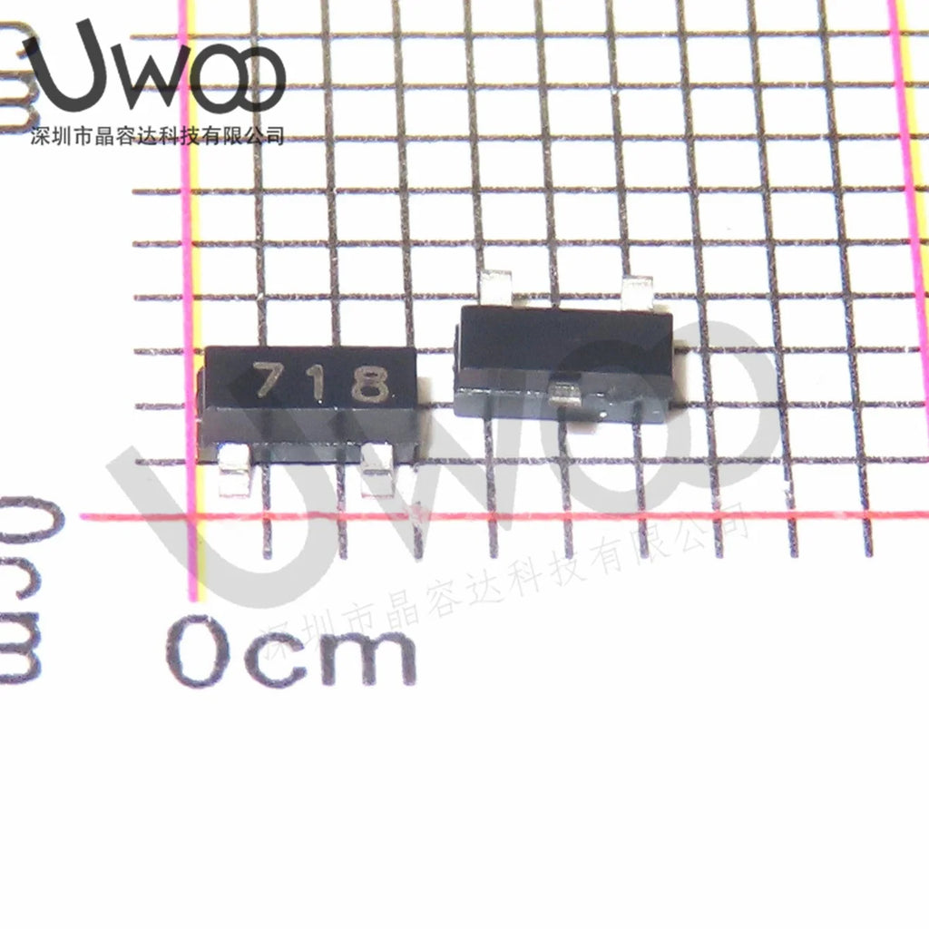 10pcs FMMT618 FMMT718TA SOT-23 silk screen 618/718 SMD transistors IGBT Module New Original