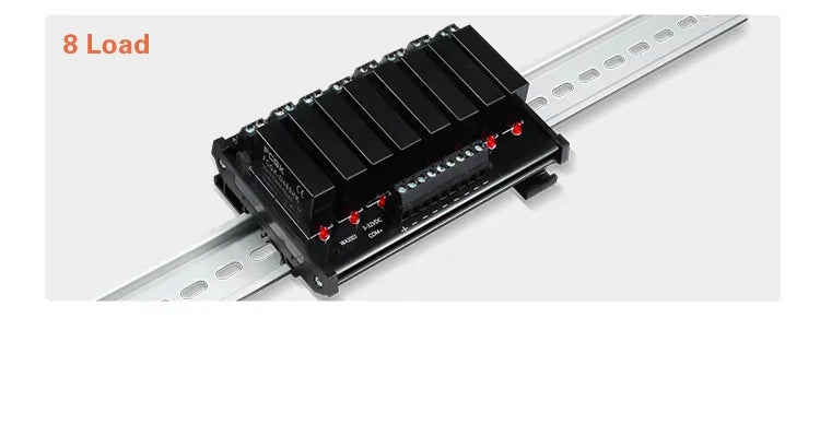 FCGK 1 2 4 6 8 Channel Solid State Relay Module PNP OR NPN Board 5V 12V 24V 32VDC PCB DC TO AC SSR Module