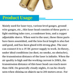 1/5/10Pcs Laser Head 650nm 9mm 3V 50mW Laser Cross Diode Module Red Copper Head Line / Point / Cross Laser Diode