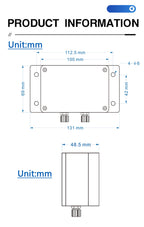 Digital Weighing Sensor Kit RS485 Modbus RTU Load Cell Amplifier Transmitter for Industrial Control System PLC PC