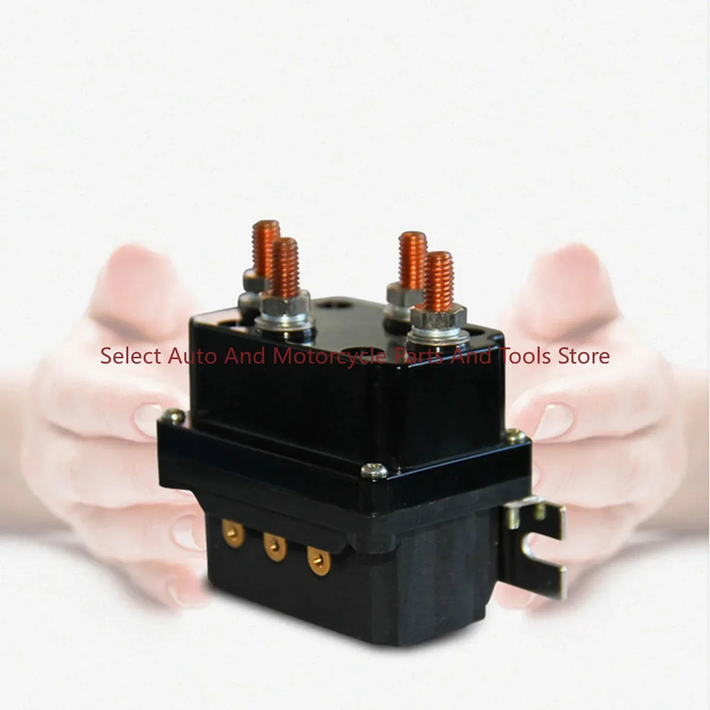 Winch Solenoid Relay 12V 250A Replacement Universal Spare Parts Winch Solenoid Relay Contactor for ATV SUV Premium Durable