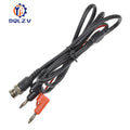 1M BNC Q9 to Dual Alligator Clip Oscilloscope Test Probe Leads 4MM Banana Plug Cables Connector Dual Tester Tools for