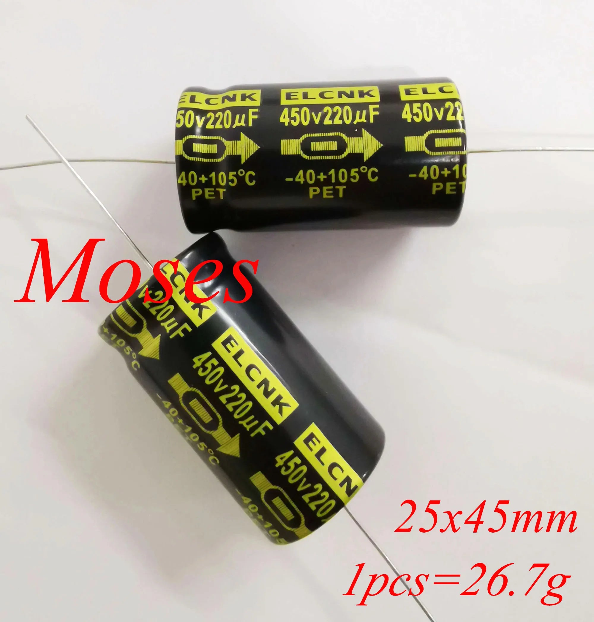 500v 47uf 22uf 16uf 10uf 33uf 40uf 220uf 68uf 100uf 8uf 450v 400v ELUM ELCNK Axial Audio Capacitance Electrolytic Capacitor