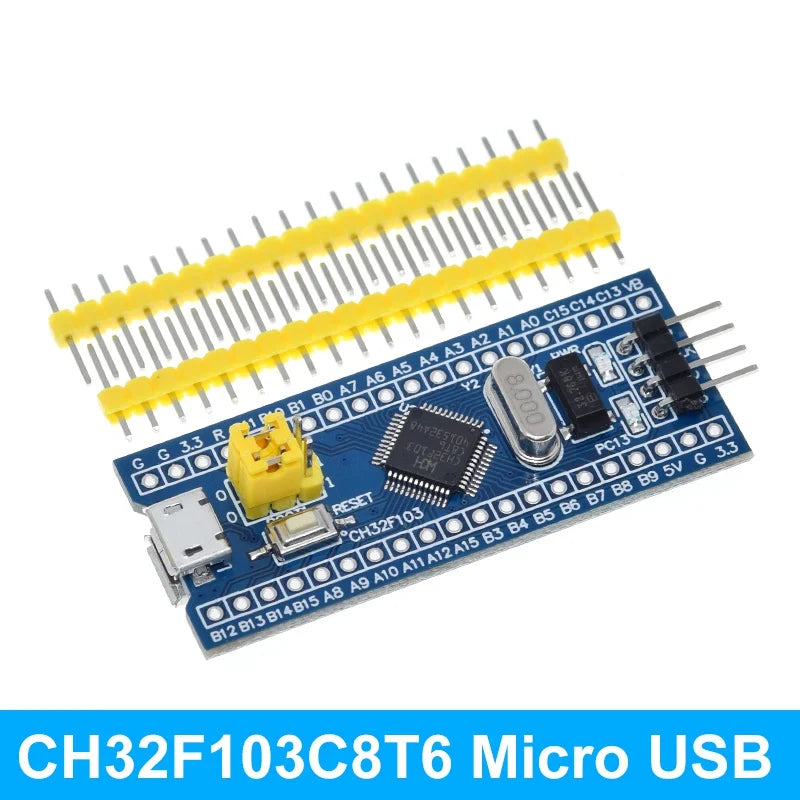 STM32F103C8T6 CH32F103C8T6 ARM STM32 Minimum System Development Board STM32F401 STM32F411 + ST-LINK V2 Download Programmer