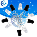5mm 940nm LEDs Infrared Emitter and IR Receiver Diode 10pairs Diodes 301A