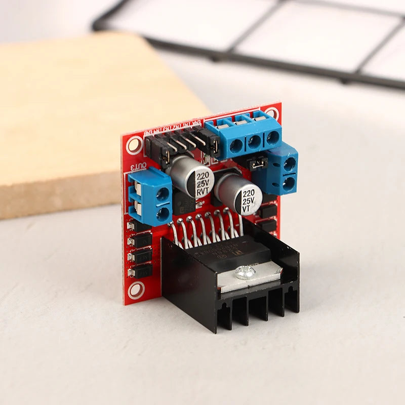 1PC 5V 2A L298N DC Motor Driver Module L298N Stepper Motor Smart Car Robot Breadboard High Power L298 DC Motor Driver