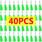 40/200Pcs 4mm Banana Plug Stackable Banana Audio Connector Copper Nickel Plated Soldering Electrical Terminal Banana Plugs