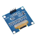 1.3-inch LCD Screen Suitable For DIY Desktop Robot Screen Blue and White I2C IIC Communication 12864 OLED Display Module 4-pin
