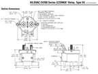 NEW Original authentic EV200HAANA 1-1618002-8 12-24V 500A New energy electric vehicle contactor high voltage DC Relay