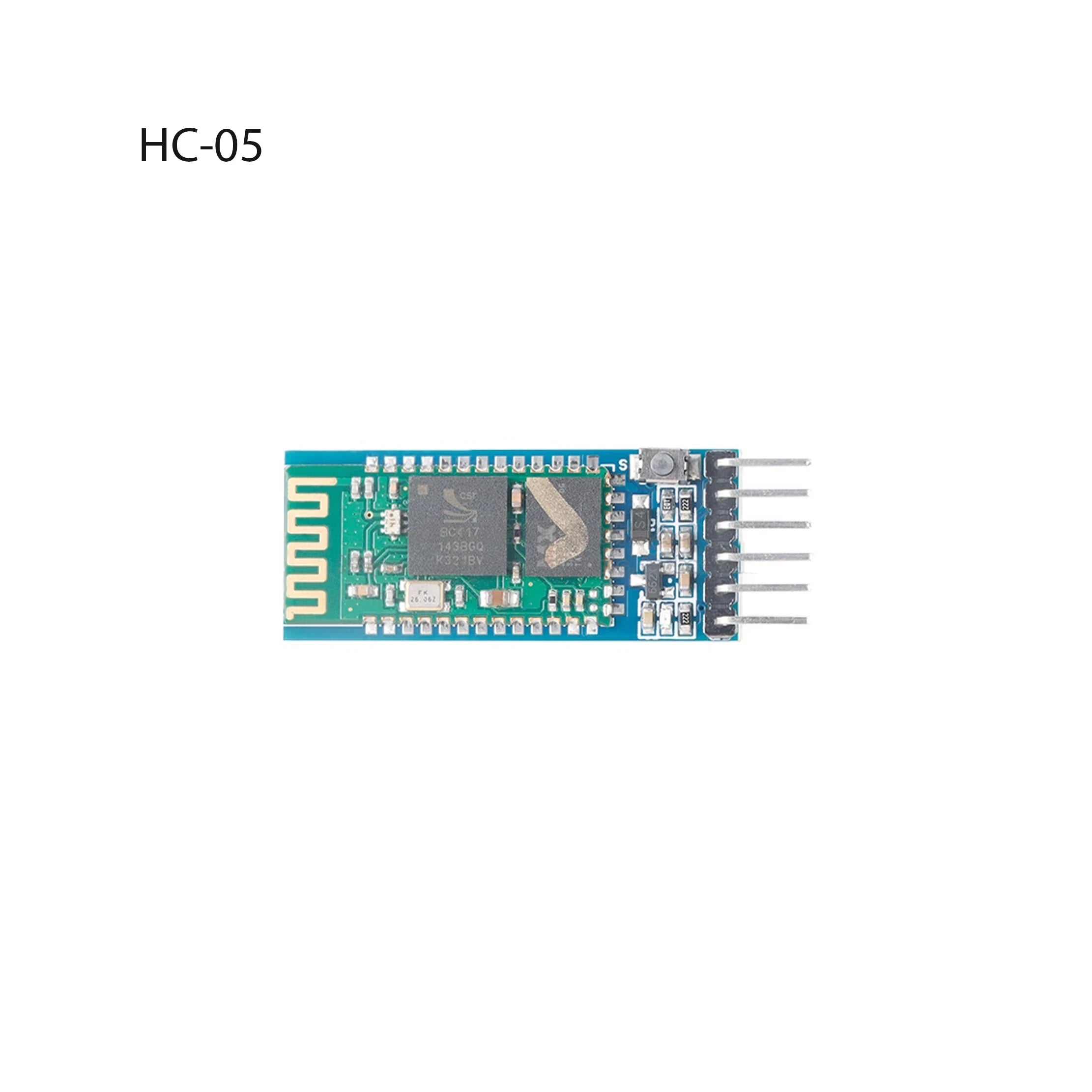 1pcsHC-05 HC-06 RF Wireless Bluetooth Transceiver Slave Module HC05 / HC06 RS232 / TTL to UART Converter and Adapter For Arduino