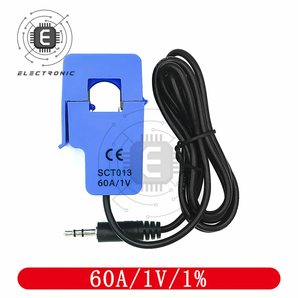 SCT-013 0-100A Open-Close Current Transformer SCT013 Non-invasive AC Current Sensor Split Core Current Transformer