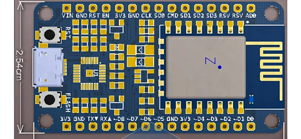 1PCS NodeMCU Motor Shield Board L293D for ESP-12E from ESP8266 esp 12E kit diy rc toy wifi rc smart car remote contro