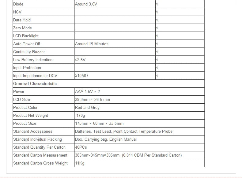 UNI-T Clamp Meter Digital UT210E UT210D AC Current Mini Clamp Multimeter True RMS Pliers Ammeter UT210C Auto Range