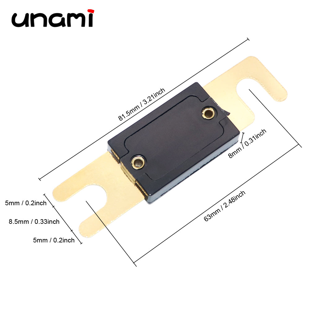 ANL/AML Bolt-on Car  Auto Fuse Blade Fusible Link Fuses 30A 40A 50A 80A 100A 125A 130A 150A 180A 200A 250A 275A 300A 350A 400A