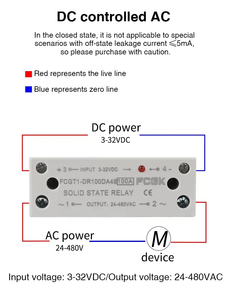 10A 25A 40A 60A 80A 100A Single Phase Slim SSR Solid State Relay With Heat Sink Industrial Relay DIN Rail Mount
