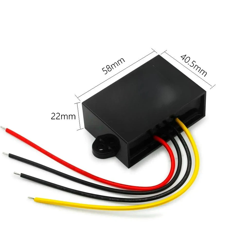 Waterproof Step-down Converter 12 24V 36V 48V 60V 72V 80V 85V to 12V 1A 2A 3A 5A Volt Regulator DC to DC Mini Buck Converter