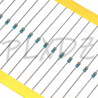 100pcs 1/8W  1R - 4.7M 1% Metal Film Resistor 0.125W 1 2.2 10 47 100 120 150 220 270 330 470 1K 2.2K 4.7K 10K 100K 470K 1M ohm