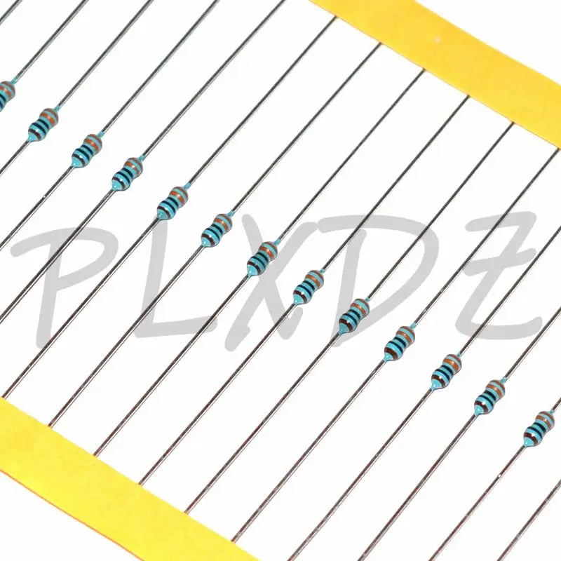 100pcs 1/8W  1R - 4.7M 1% Metal Film Resistor 0.125W 1 2.2 10 47 100 120 150 220 270 330 470 1K 2.2K 4.7K 10K 100K 470K 1M ohm