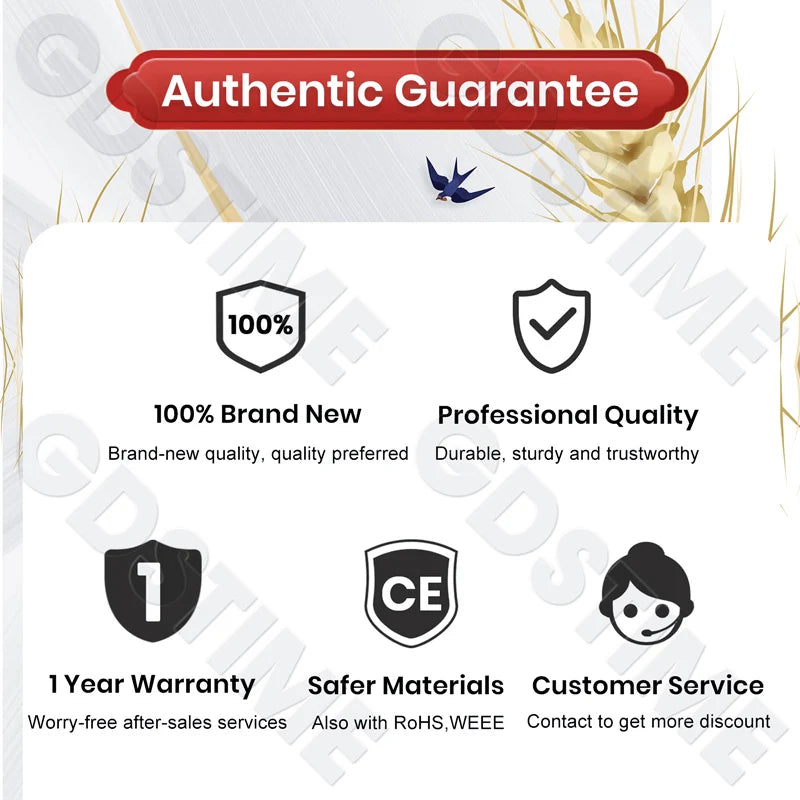 Gdstime 140mm Fan 24V 12V 5V Cooler 140*25MM Case CPU Fan 14025 Radiator Fan for Home Mechanical Equipment,Humidifiers Cooling