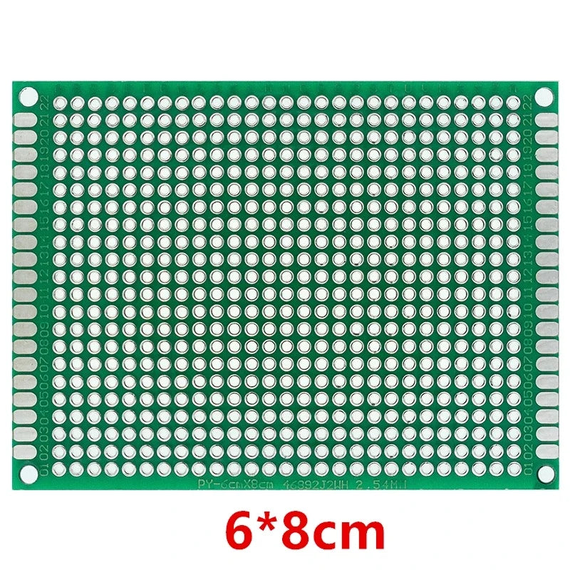 7x9 6x8 5x7 4x6 3x7 2x8cm Double Side Prototype Diy Universal Printed Circuit PCB Board Protoboard 4*6 6*8 5*7 3*7