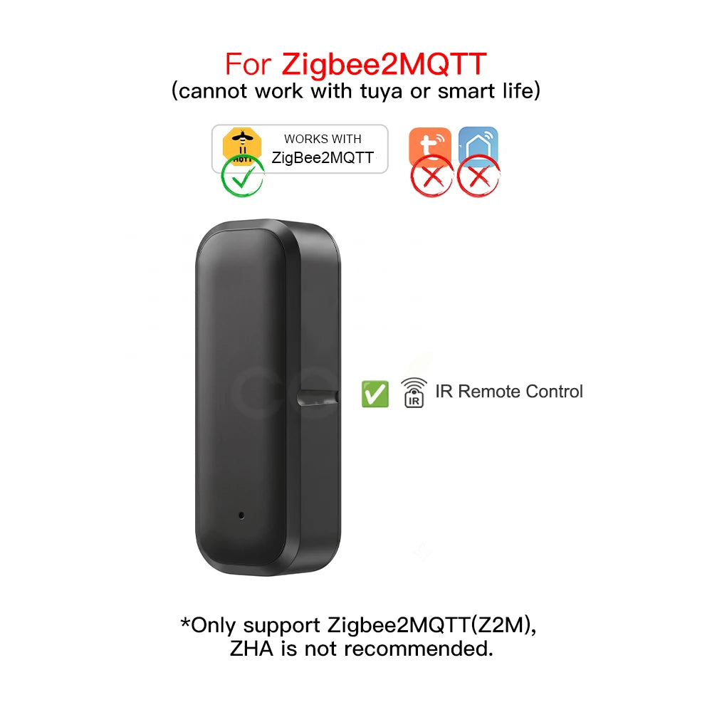 Tuya ZigBee Smart IR Remote Control Universal Infrared Remote Controller for Smart Home TV DVD AC works with Alexa Google Home