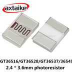 10PCS SMD Photoresistor GT36516/GT36528/GT36537/GT36549 2.4x3.6MM LDR Light-Dependent Resistor