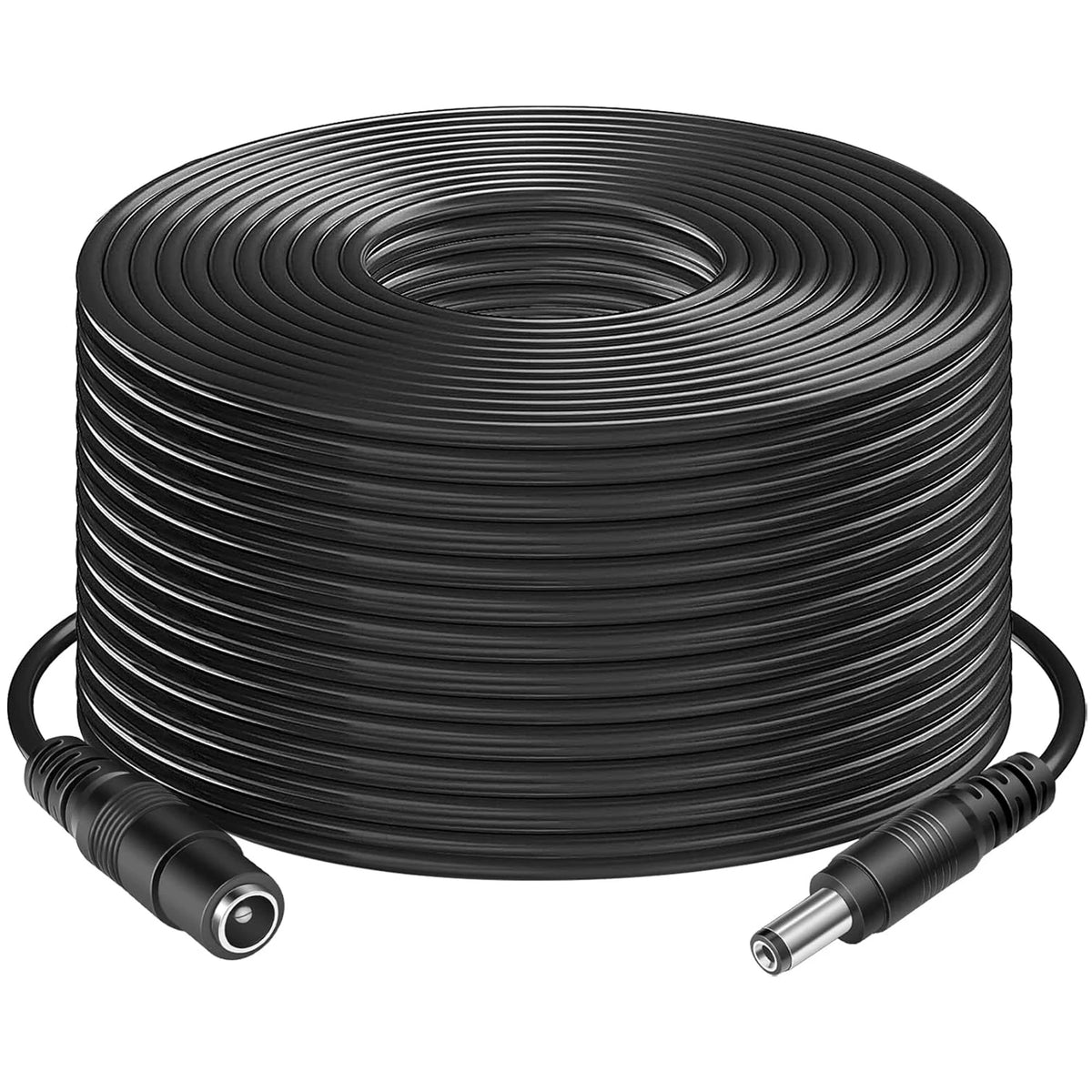 CCTV 20Meters 66FT 2.1x5.5mm Dc 12v Power Extension Cable for Audio Security Cameras Ip Camera Dvr Standalone Led Strip Light