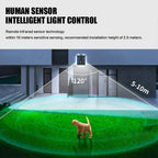 Foldable LED 120° Solar Light Outdoor Wall Lamp Waterproof Spotlights Lamp Motion Sensor Solar 3 Modes Street Light Garden Decor