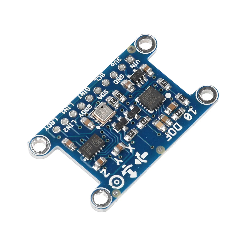 diymore 10 Axis IMU L3GD20 LSM303D Module 10DOF Compass Acceleration Digital Gyroscope Sensor for Arduino 3-5V IIC/SPI Protocol