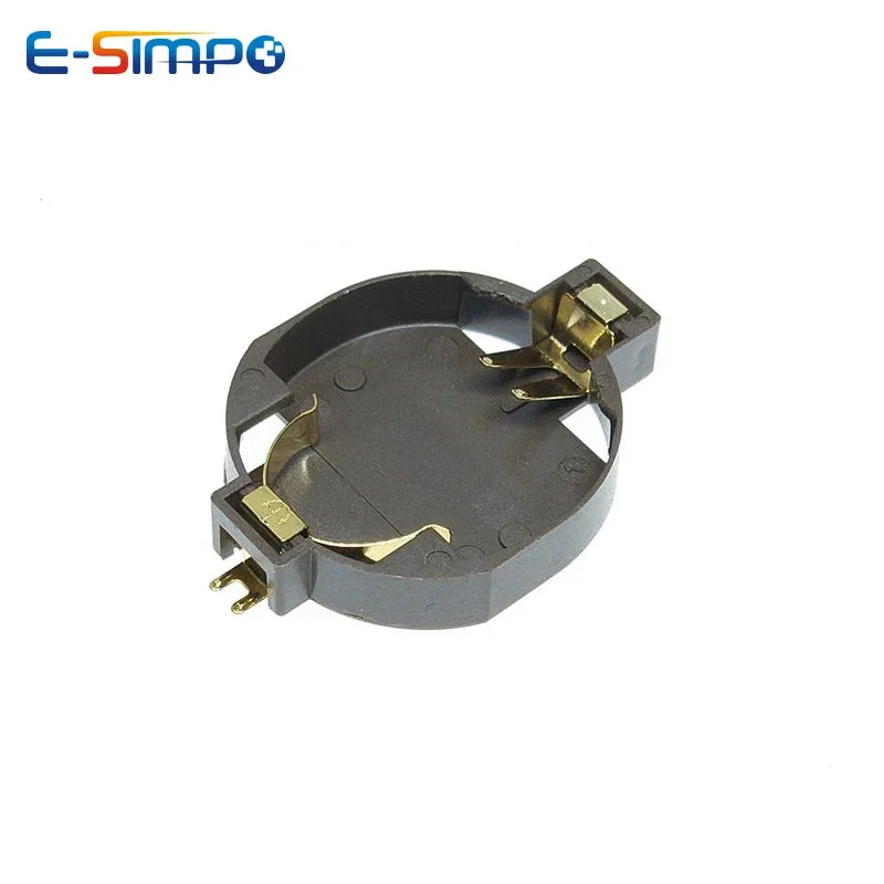 10PC CR2032 3V CR2016 CR2025 Battery Socket BS-2 BS-6 BS-8 Gold Horizontal Vertical DIP SMD Button Battery Holder Batteries Case