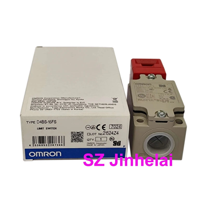 Omron D4BS-15FS 25FS 45FS 1AFS 2AFS 4AFS Authentic Original Safety Door Limit Switch D4BS-K3