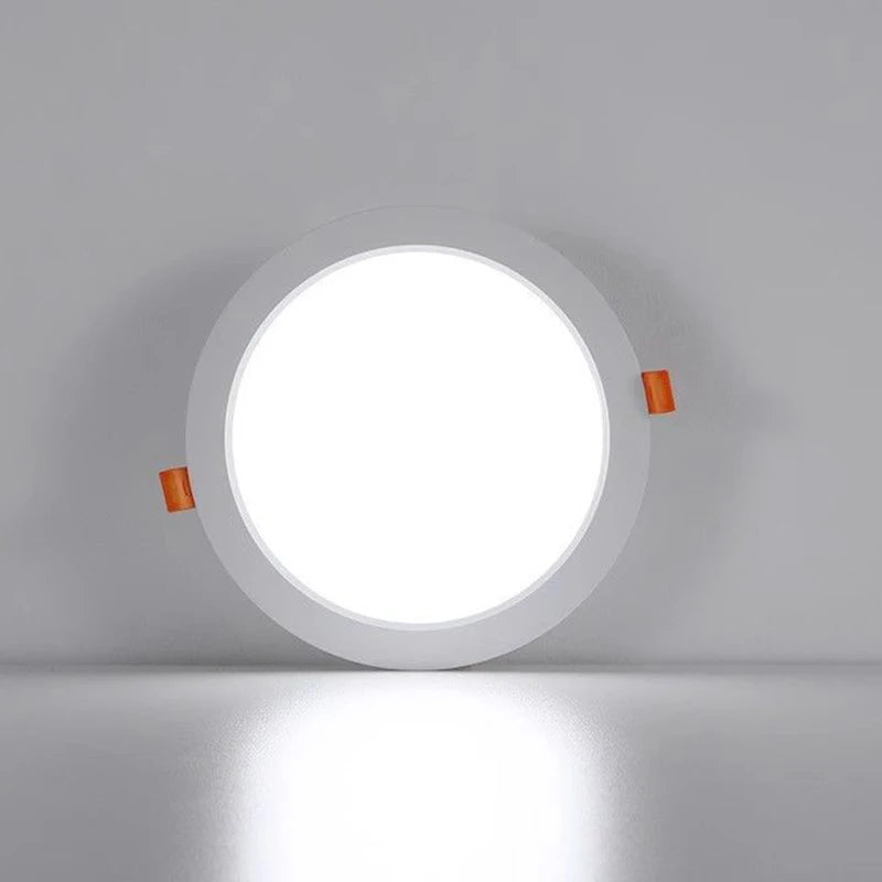 Tuya Smart Ultra-thin Embedded LED Downlight Bluetooth Zigbee Matter 3CCT Dimmable AC110V 220V Ceiling Lamp Indoor Lighting