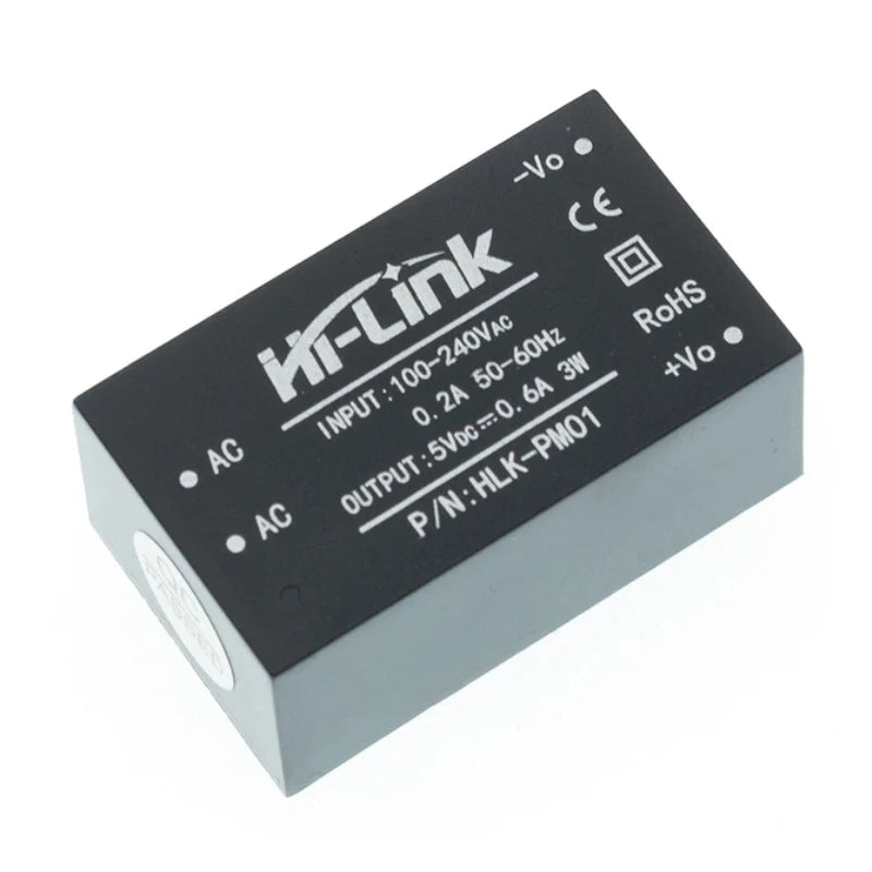 HLK-PM01 HLK-PM03 HLK-PM12 AC-DC 220V to 5V/3.3V/12V Mini Power Supply Module Intelligent Household Switch HLK-5M05