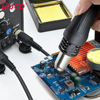JCD 750W Soldering Station 8586 LCD Digital Display SMD Rework Hot Air Gun Soldering Iron 220V 110V ESD Welding Repair Tools